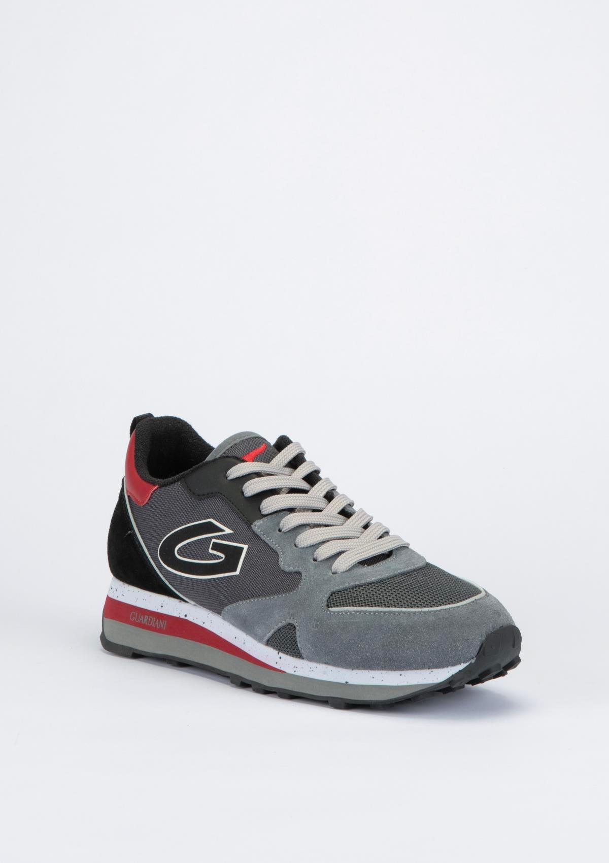 Guardini Wen 0400 Erkek Gri Süet Ayakkabı