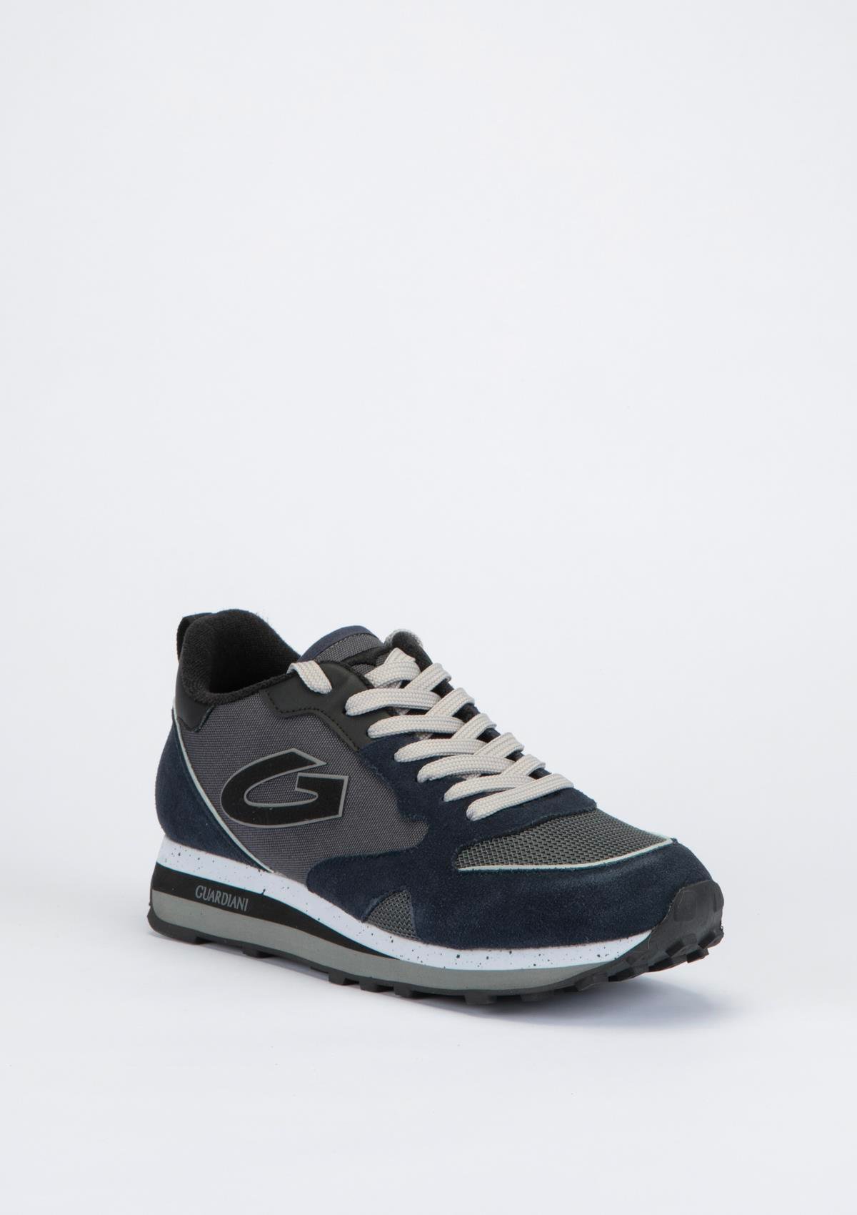 Guardini Wen 0400 Erkek Lacivert Süet Ayakkabıı