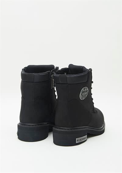 Harley-Davidson JIM Erkek Siyah Nubuk Bot