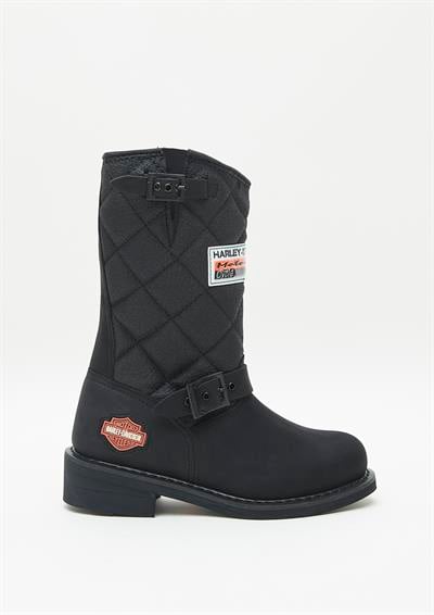 Harley-Davidson LACONIA 644 Kadın Siyah Nubuk Çizme