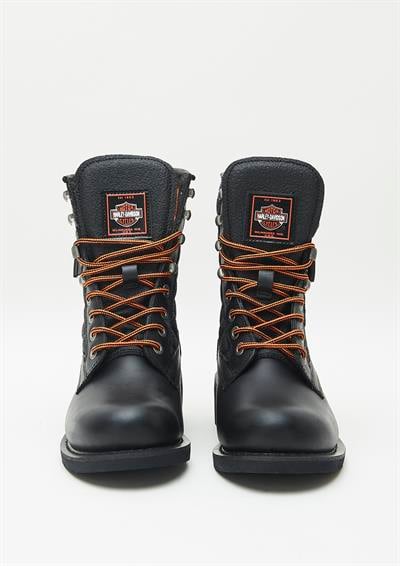 Harley-Davidson NEW WORKER Erkek Siyah Deri Bot