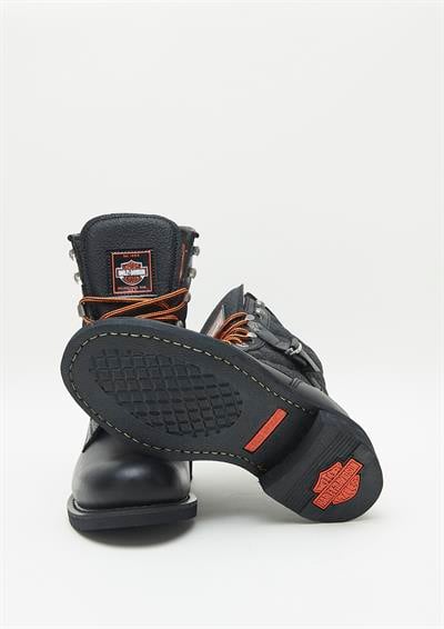 Harley-Davidson NEW WORKER Erkek Siyah Deri Bot