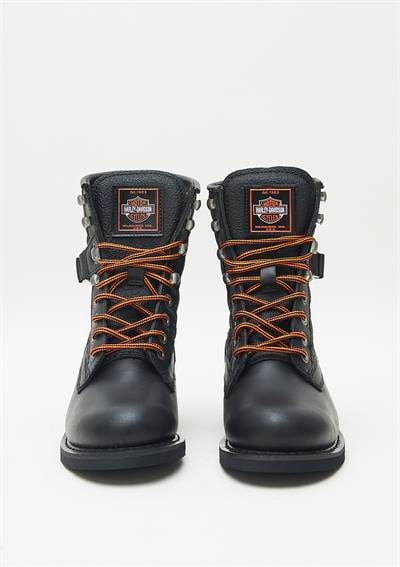 Harley-Davidson NEW WORKER Kadın Siyah Deri Bot