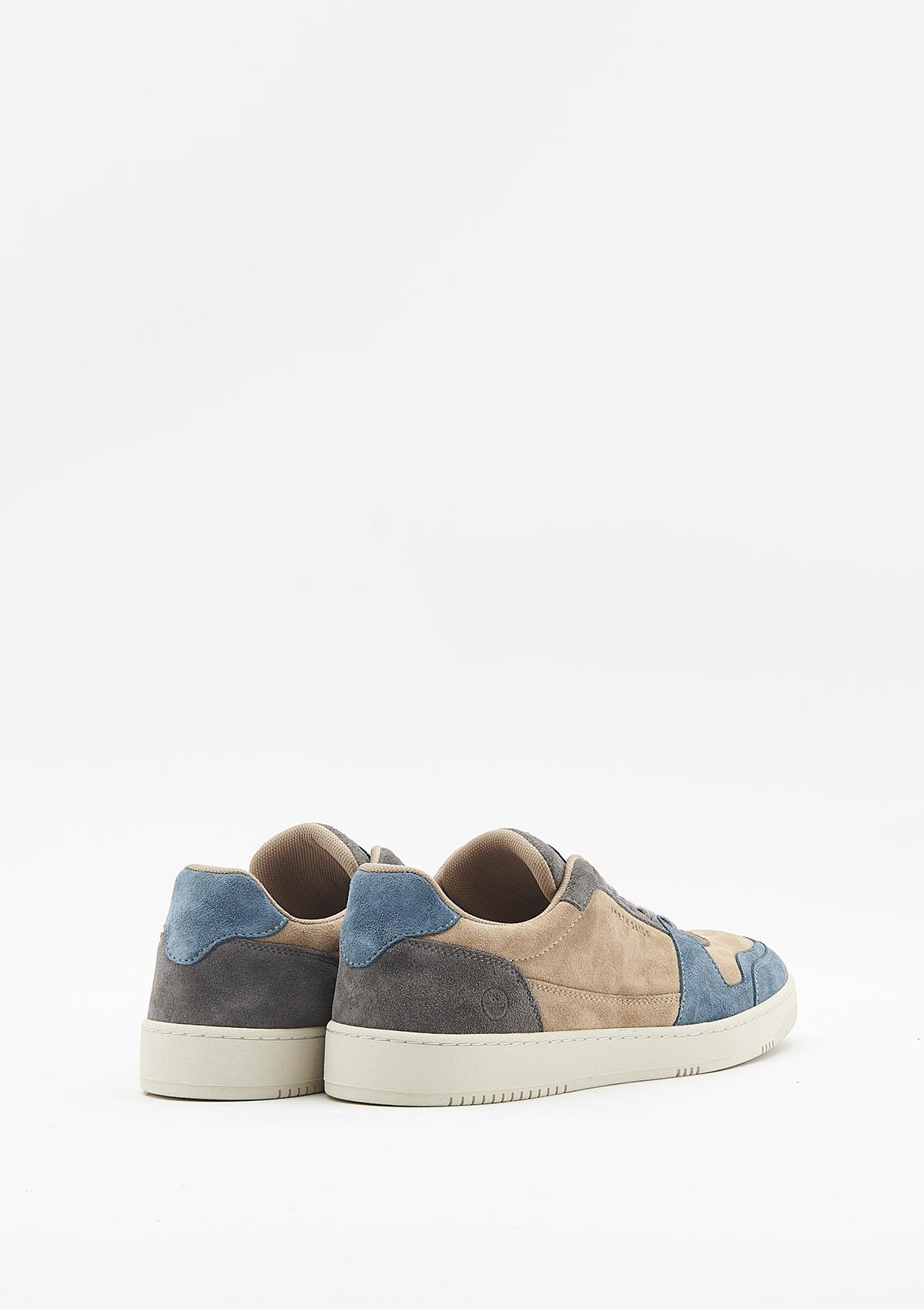 Uygun fiyatlı Erkek modeli North Sails Port Erkek Mavi-Gri Süet Sneaker