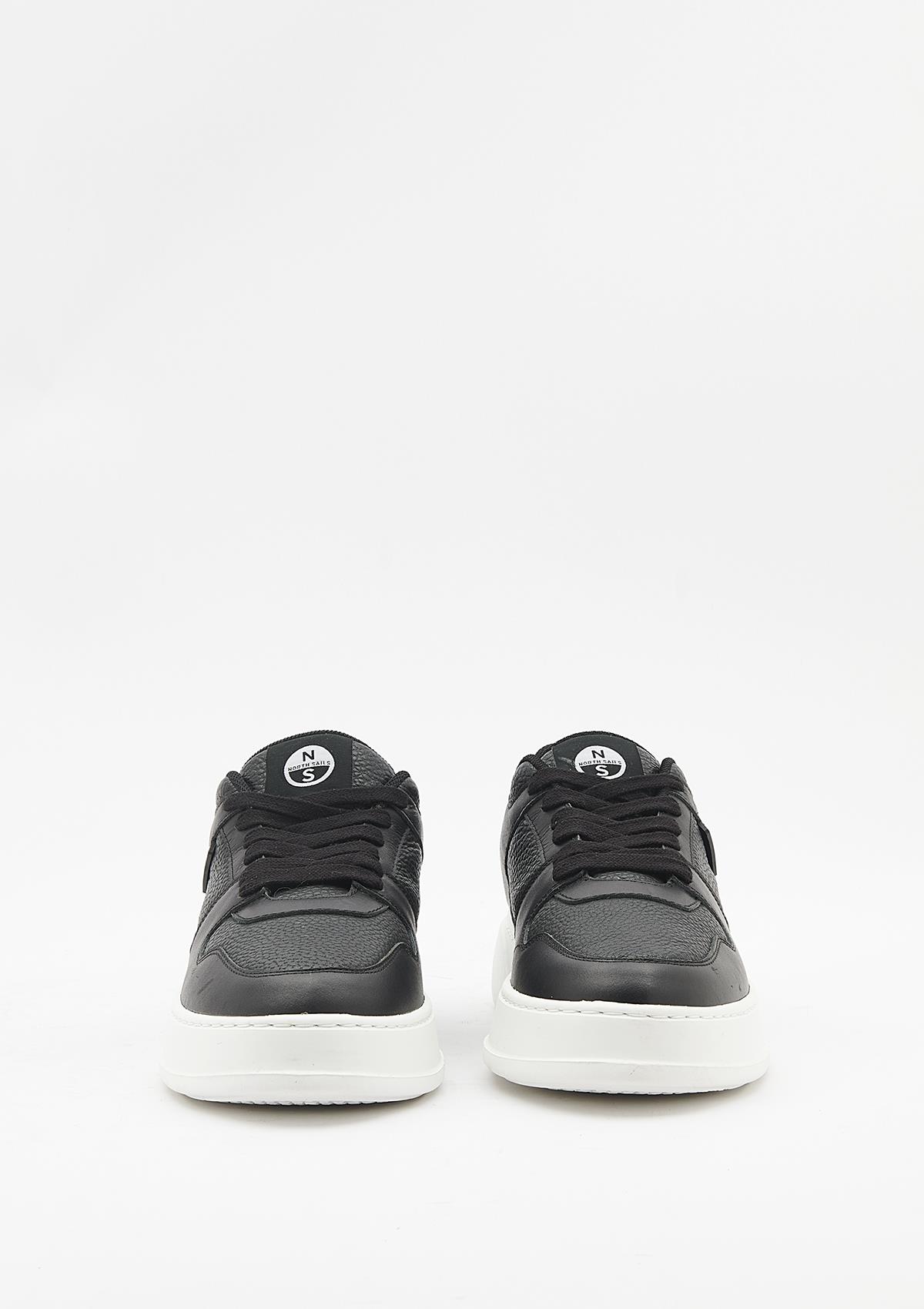 Uygun fiyatlı Erkek modeli North Sails Grandi Erkek Siyah Deri Sneaker