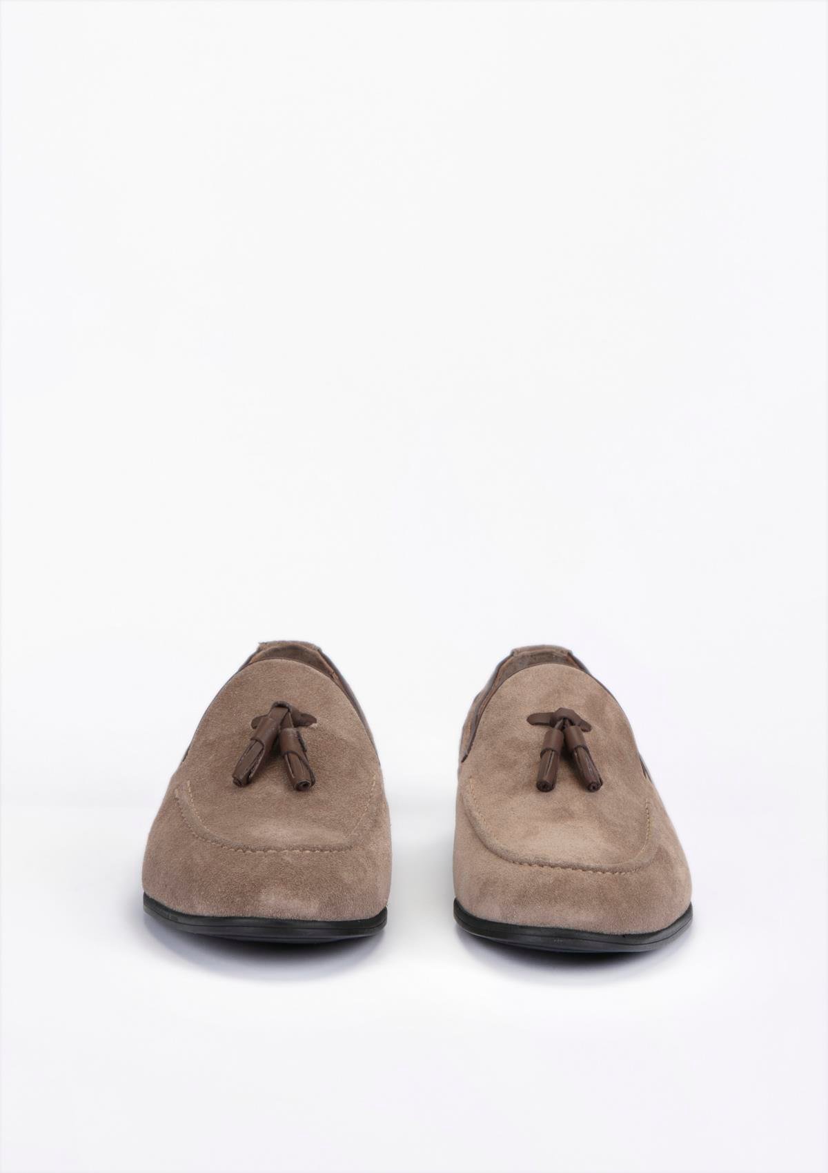 Uygun fiyatlı Erkek modeli Yeşil Kundura O12 152-21635 Erkek Vizon Süet Ayakkabı