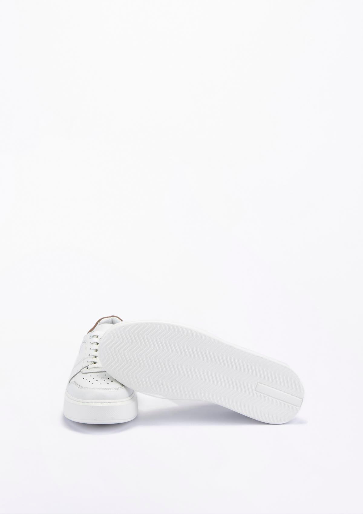 Uygun fiyatlı Erkek modeli Yeşil Kundura G13 Y279137 Erkek Beyaz Deri Ayakkabı