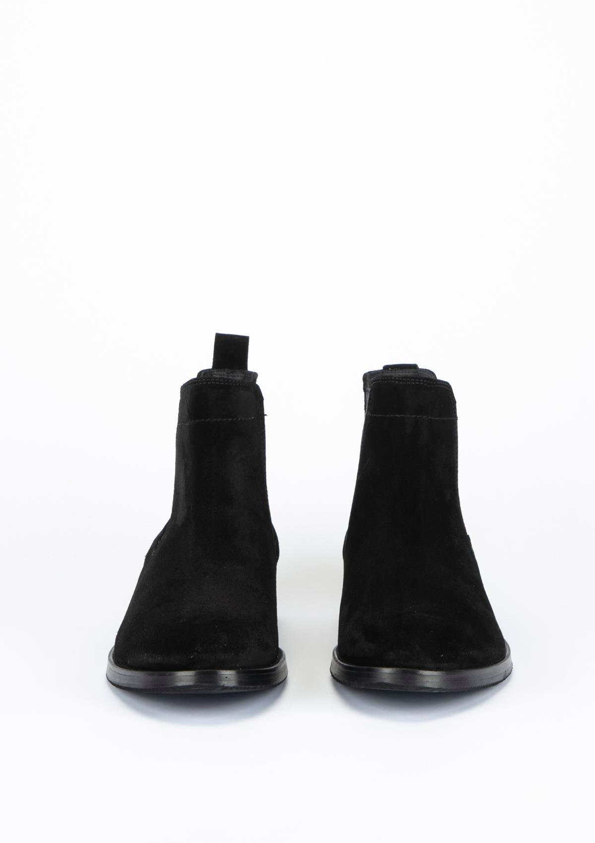 Uygun fiyatlı Erkek modeli Yeşil Kundura O12 20005 Erkek Siyah Süet Bot