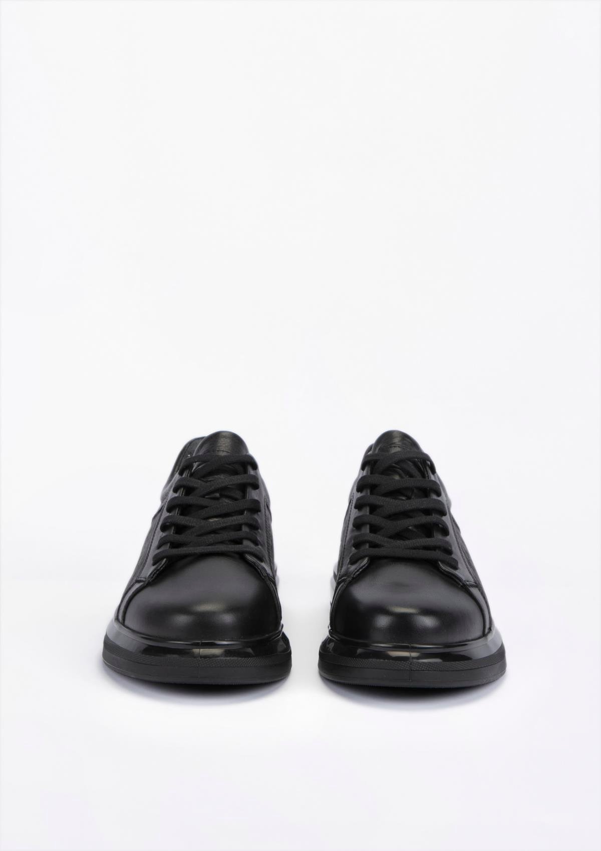 Uygun fiyatlı Erkek modeli Yeşil Kundura G13 Y479417 Erkek Siyah Deri Ayakkabı