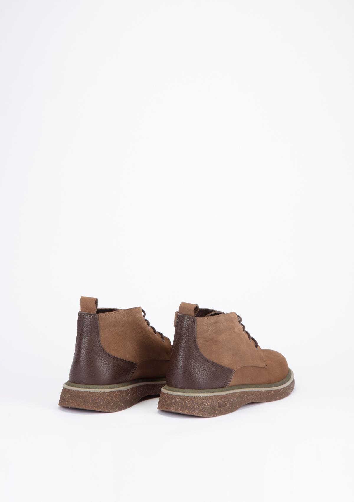 Uygun fiyatlı Erkek modeli Yeşil Kundura K21 BC22101  Erkek Vizon Nubuk Bot