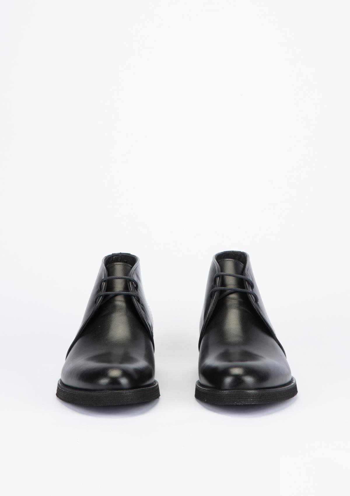 Uygun fiyatlı Erkek modeli Yeşil Kundura K17 5179  Erkek Siyah Deri Bot