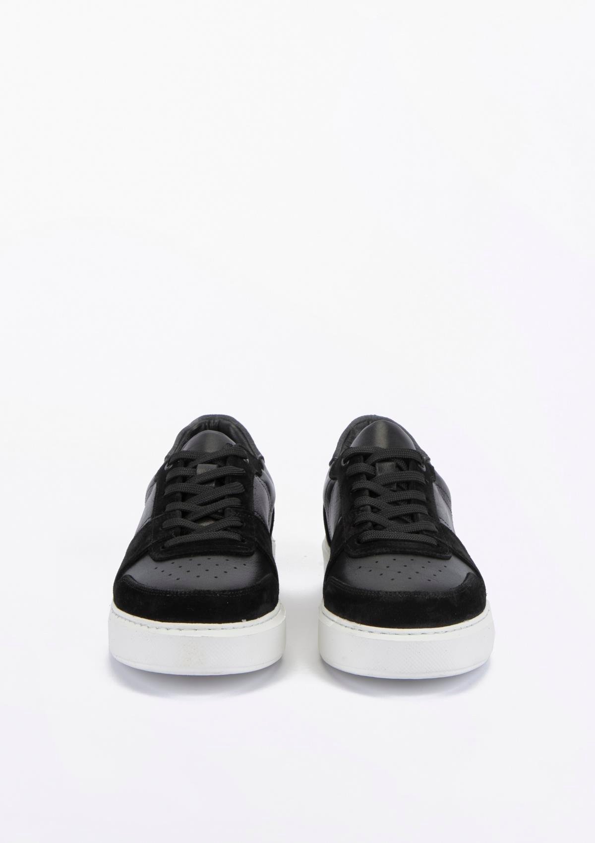 Uygun fiyatlı Erkek modeli Yeşil Kundura G13 Y279137 Erkek Siyah Deri Ayakkabı