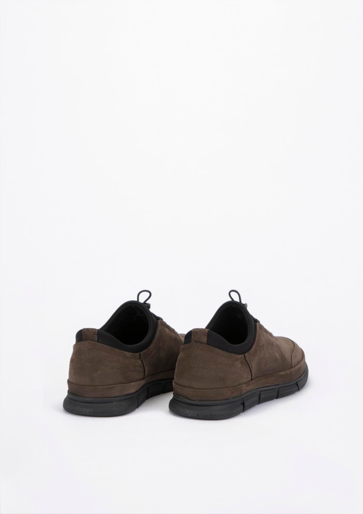 Uygun fiyatlı Erkek modeli Yeşil Kundura O14 9845  Erkek Duman Nubuk Ayakkabı