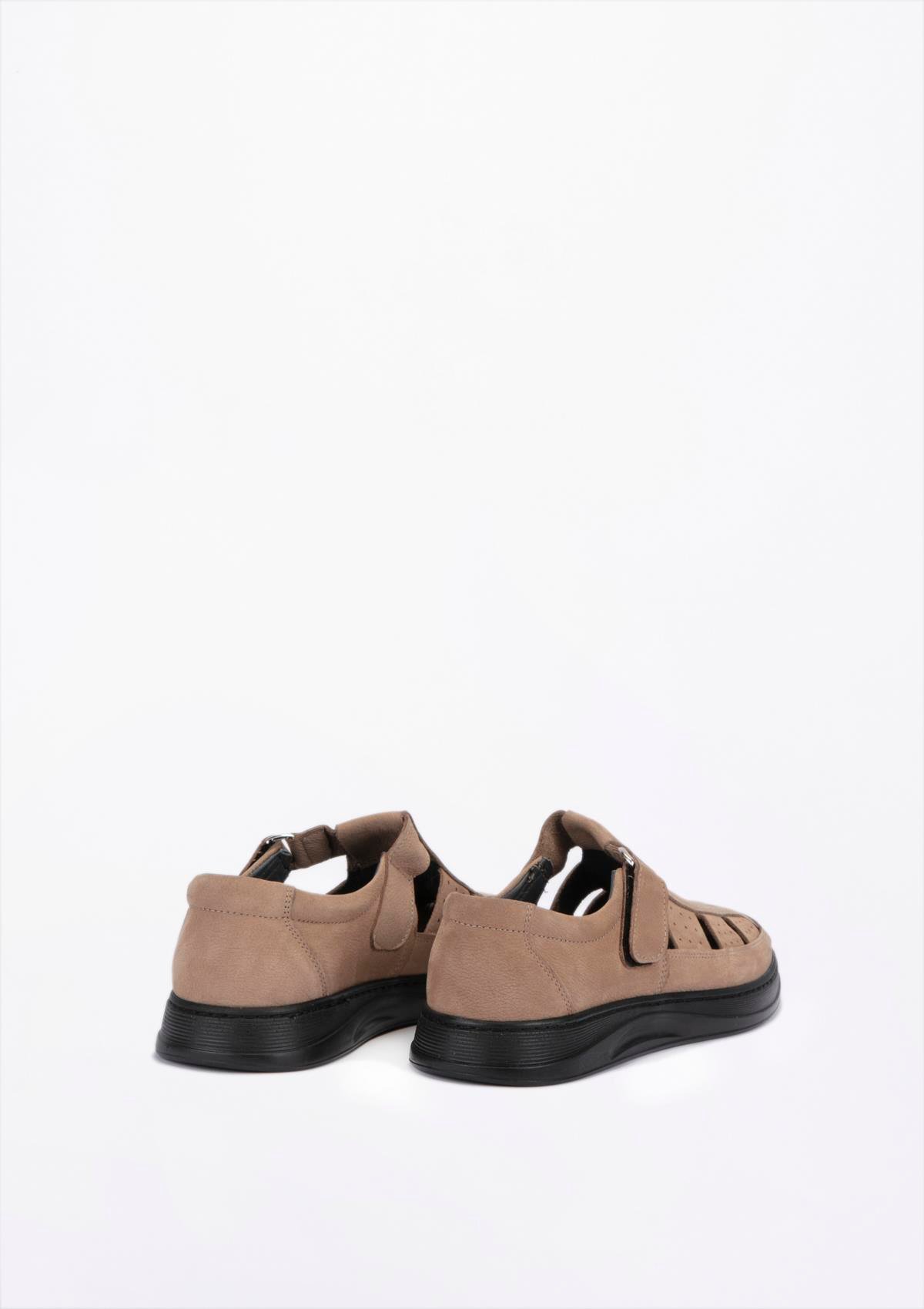 Uygun fiyatlı Erkek modeli Yeşil Kundura G13 Y599803 Erkek Bej Nubuk Ayakkabı