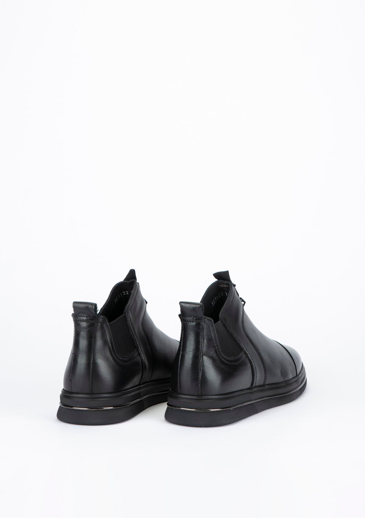 Uygun fiyatlı Erkek modeli Yeşil Kundura O12 20015 Erkek Siyah Deri Bot