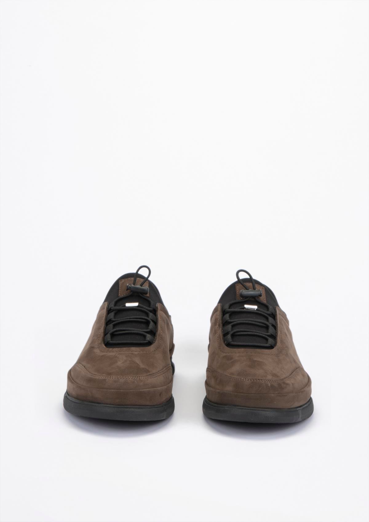 Uygun fiyatlı Erkek modeli Yeşil Kundura O14 9845  Erkek Duman Nubuk Ayakkabı