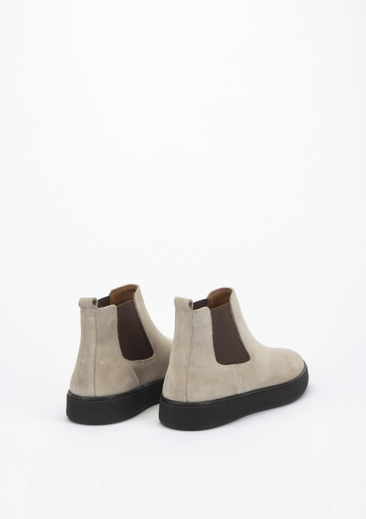 Uygun fiyatlı Erkek modeli Yeşil Kundura S02 031001 Erkek Bej Süet Bot