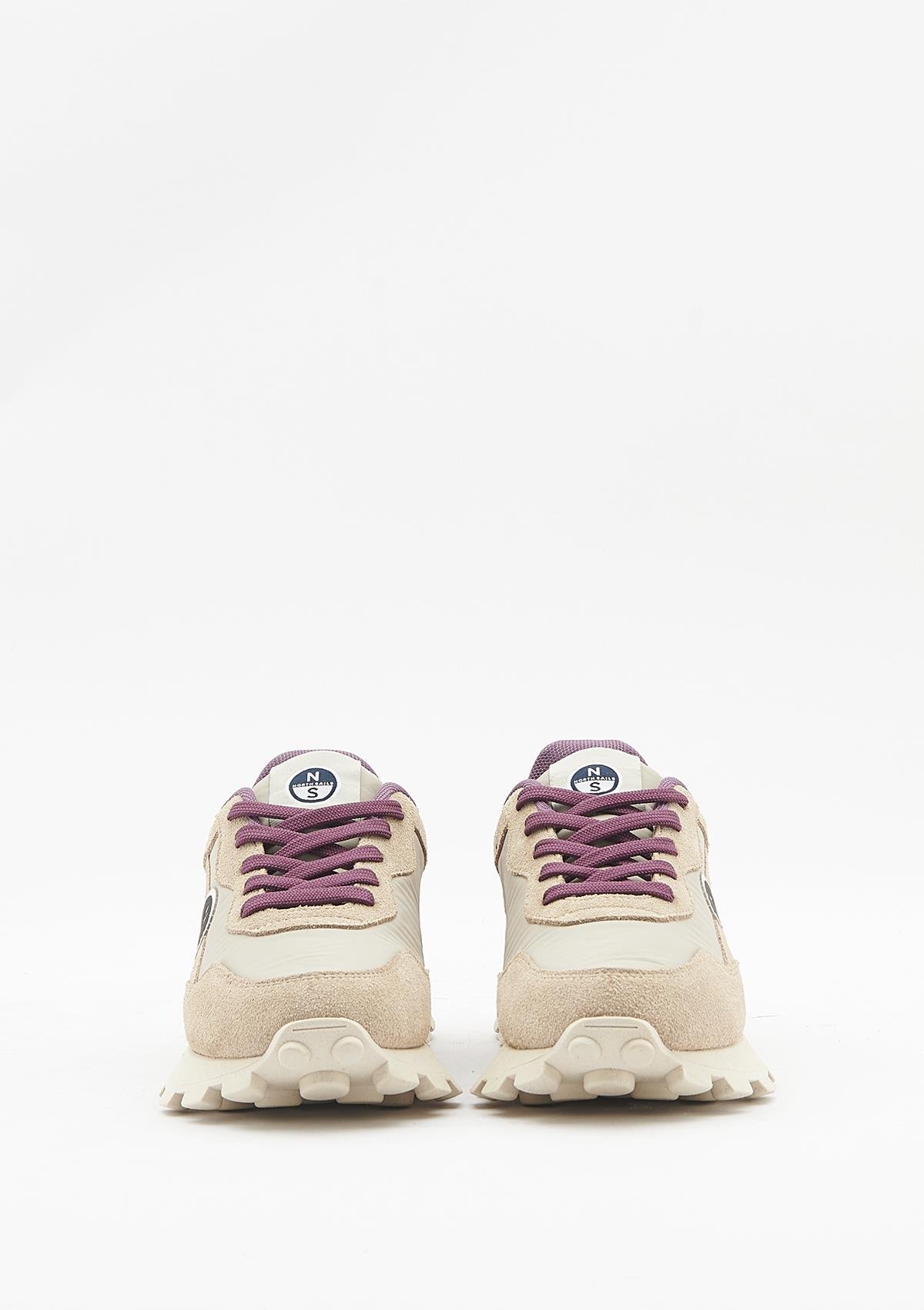 Uygun fiyatlı Kadın modeli North Sails Ketch Kadın Bej Süet Sneaker