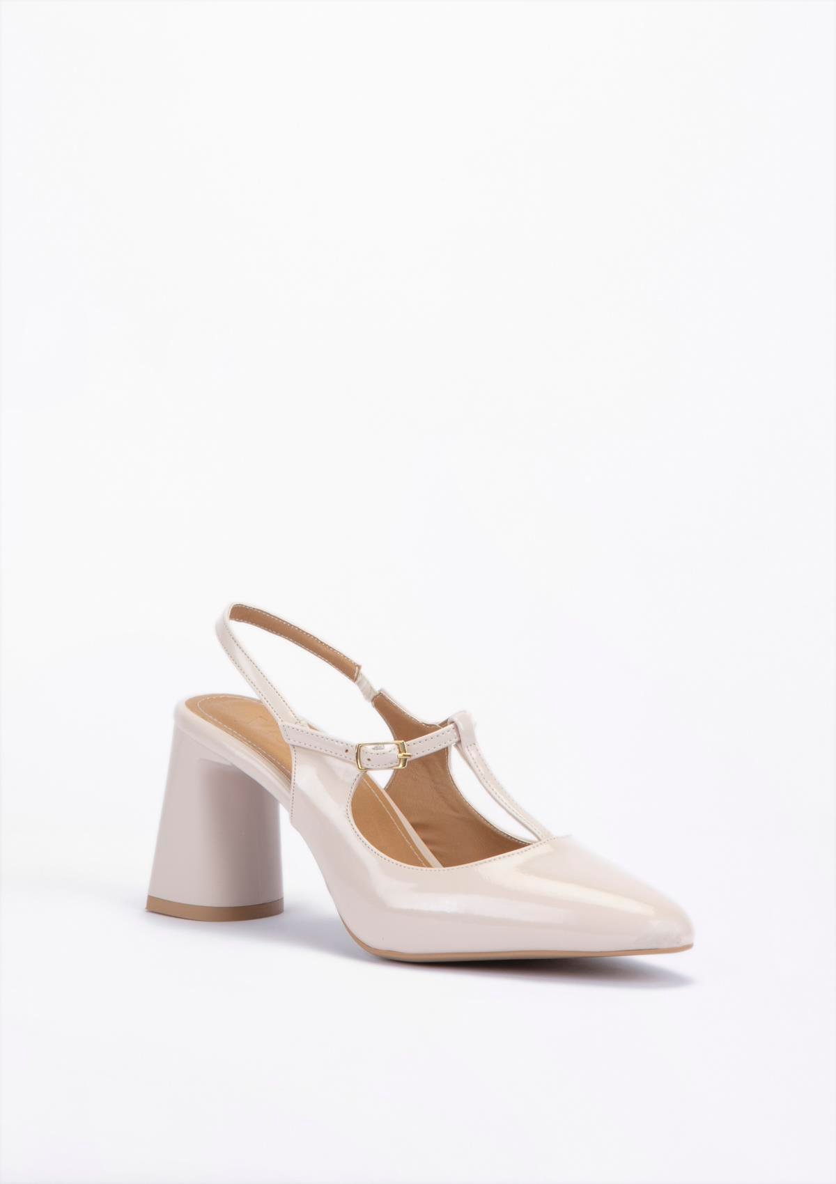 Uygun fiyatlı Kadın modeli Yeşil Kundura G13 Y459179 Kadın Bej Suni Deri Ayakkabı