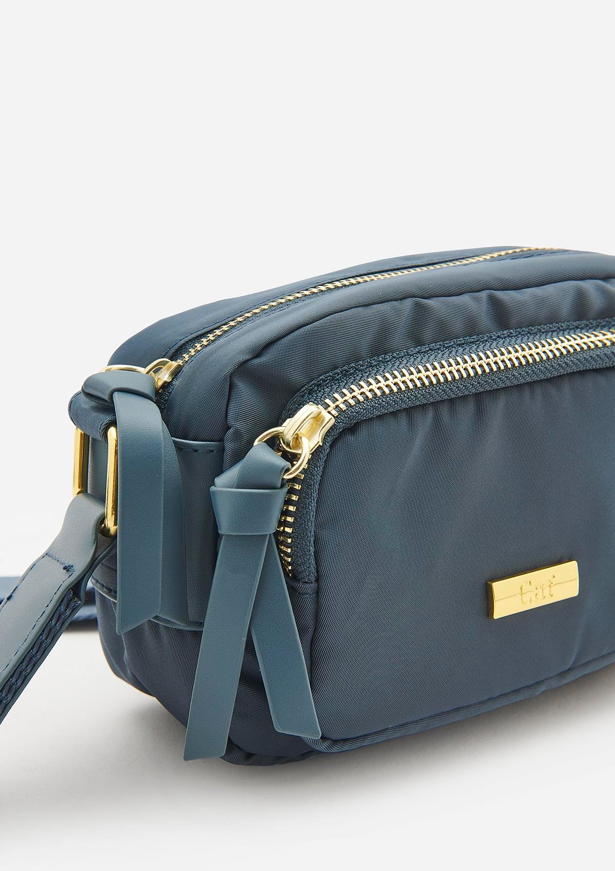 Uygun fiyatlı Unisex modeli Caterpillar Urban Young Mını Cross Unisex Mavi Çanta