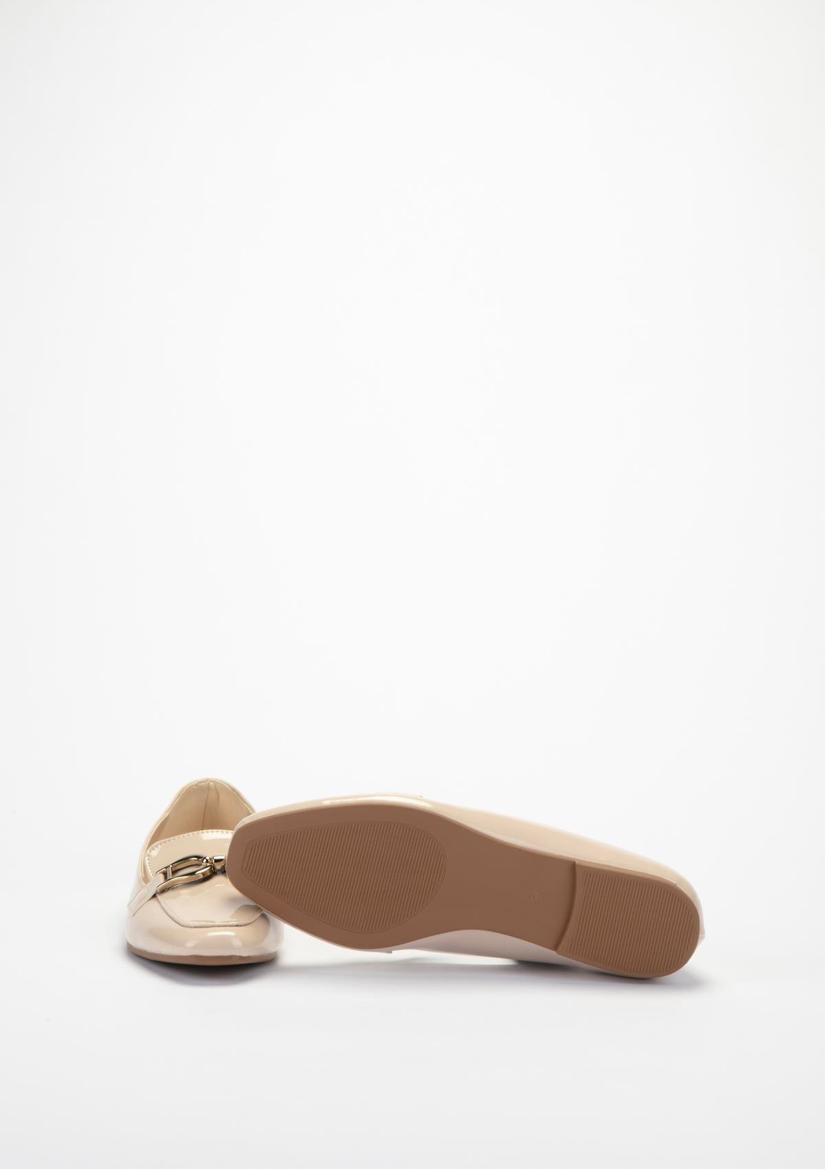 Yeşil Kundura G13 491051  Kadın Bej Ayakkabı