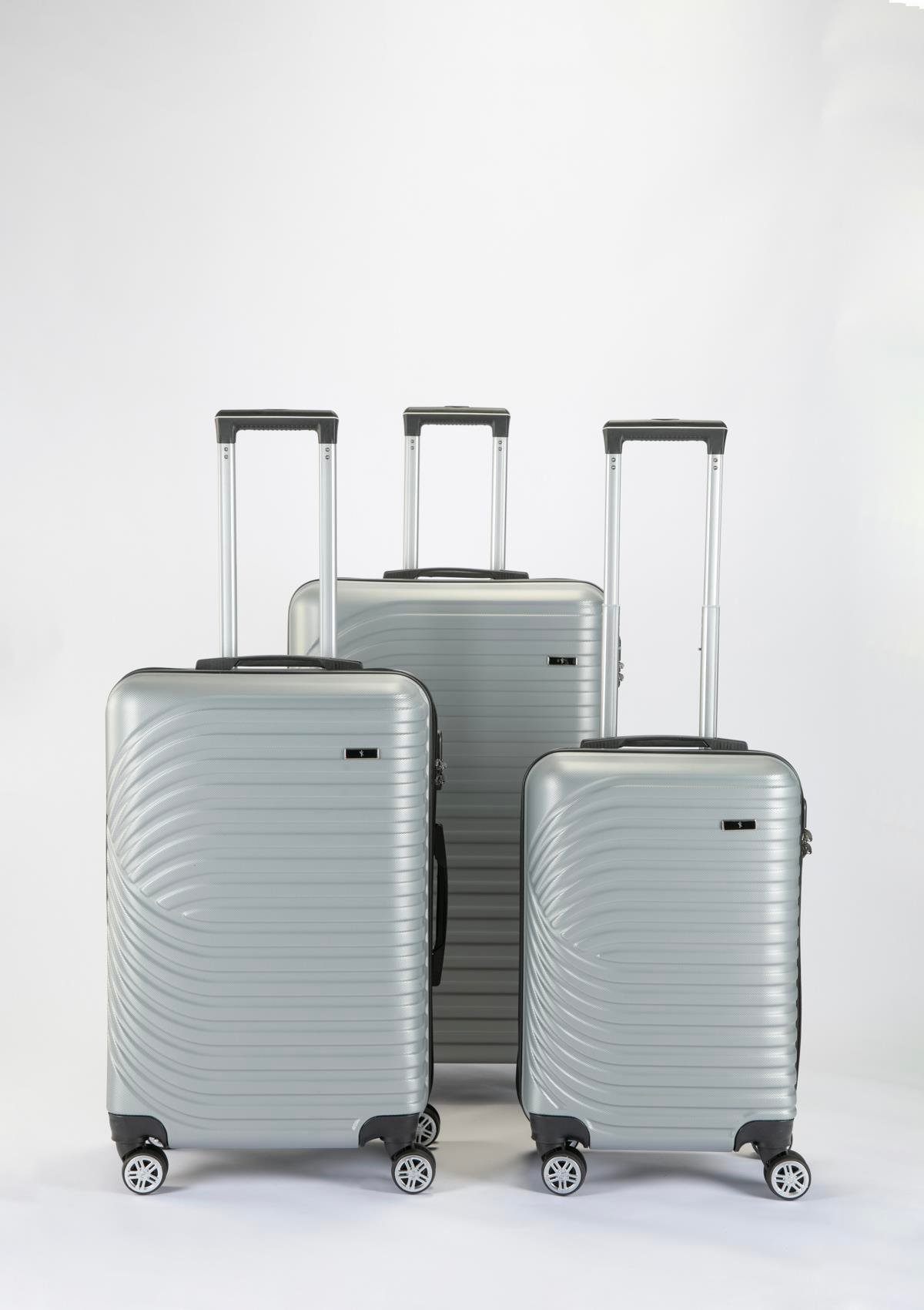 Yeşil Kundura Skyfly Abs Gri Valiz