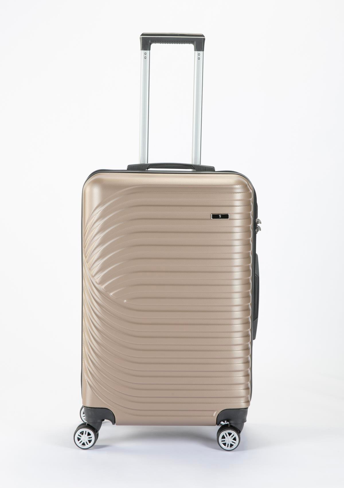 Yeşil Kundura Skyfly Abs Koyu Altın Rengi Valiz