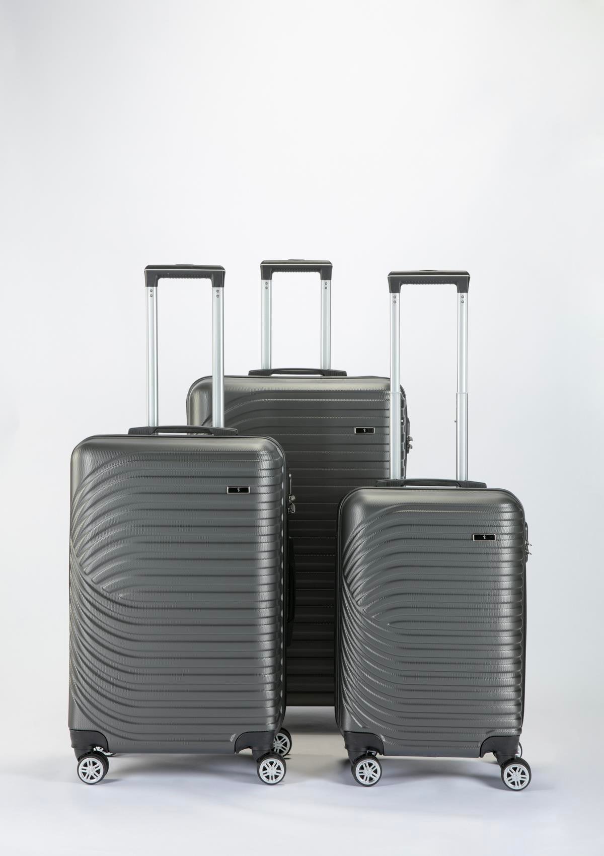 Yeşil Kundura Skyfly Abs Koyu Gri Valiz