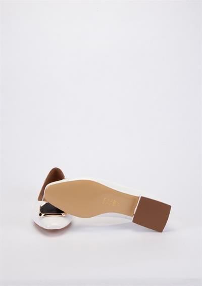 Yeşil Kundura T01 505-2267 Y23 Kadın Beyaz Ayakkabı