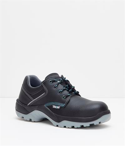 Yeşil ODIN KOMPOZIT AYK Erkek Siyah Deri Ayakkabı