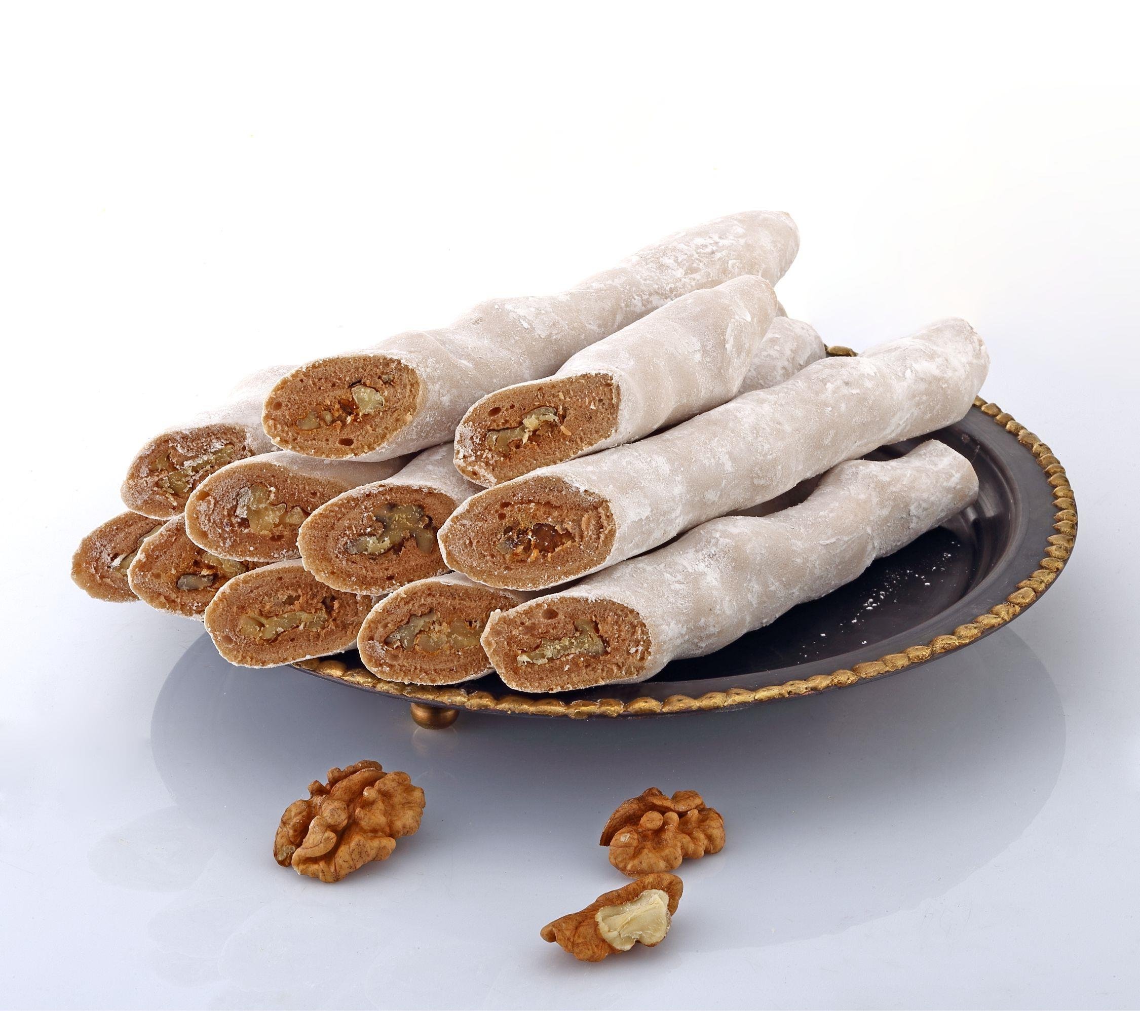 Beyaz Köpük Sucuğu (Cevizli) 480 Gr