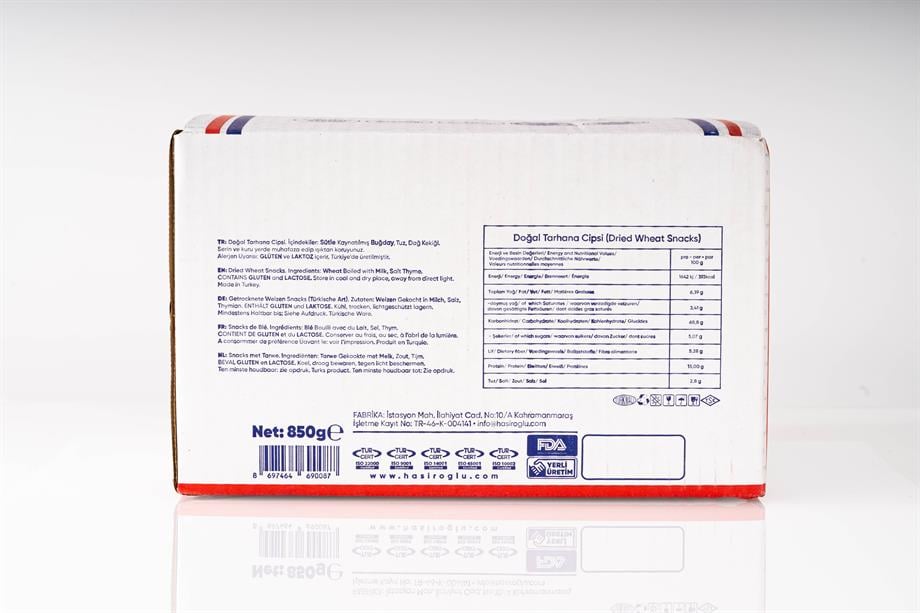 Kutulu Çerezlik Tarhana 1 lik