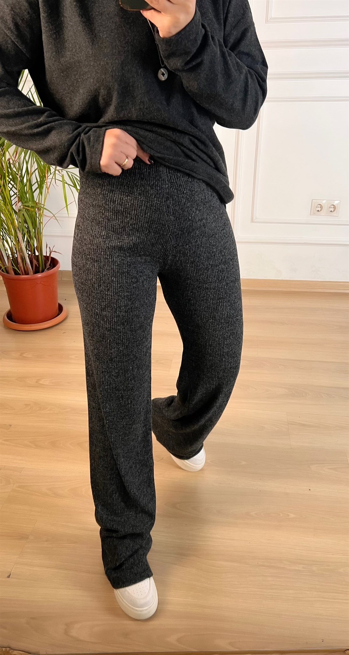 Füme Triko Pantolon
