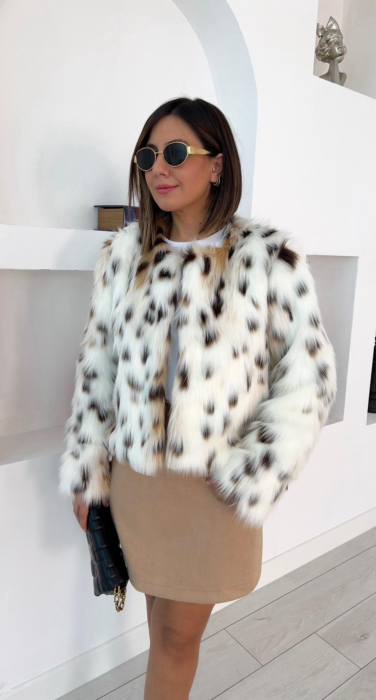 Leopar Kürk Ceket