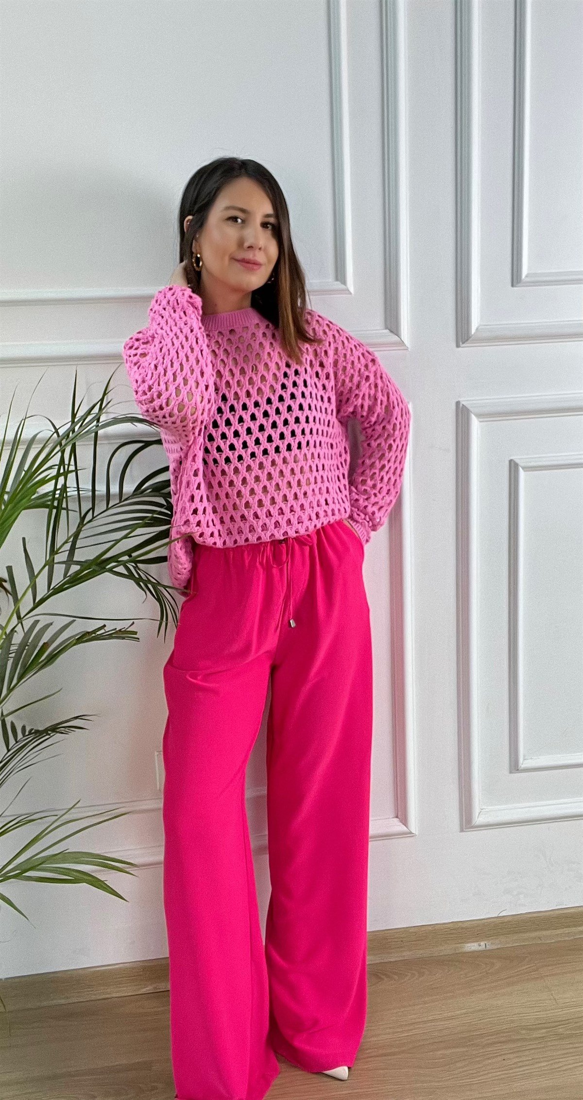 Pembe Delikli Kazak