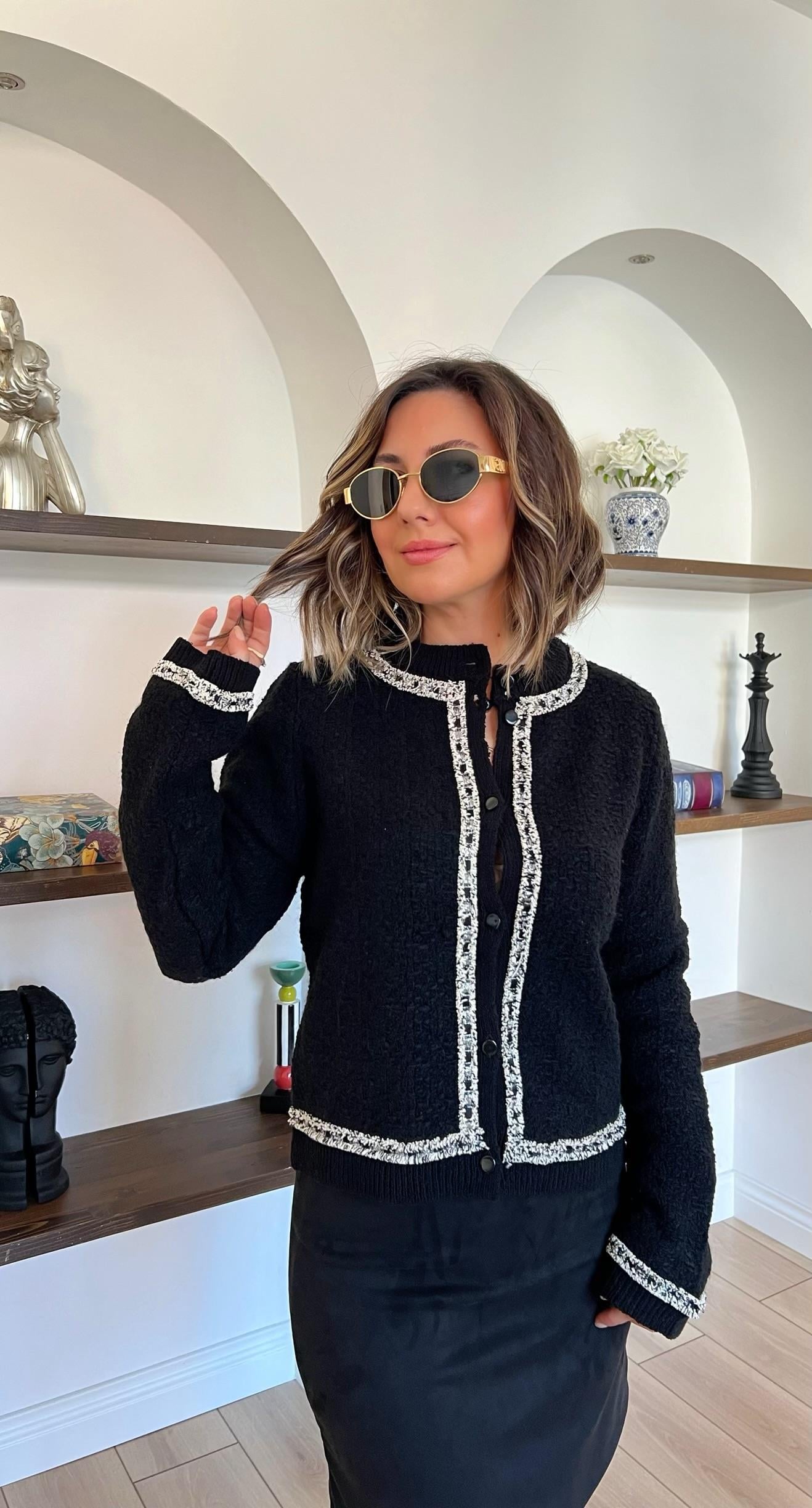 Siyah Ceket Hırka