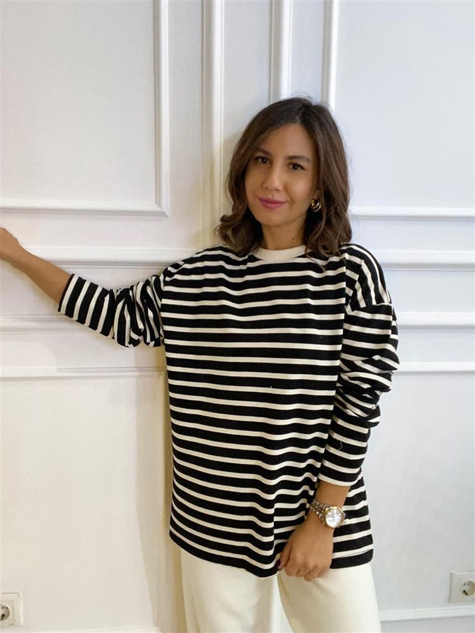 Siyah Çizgili Basic