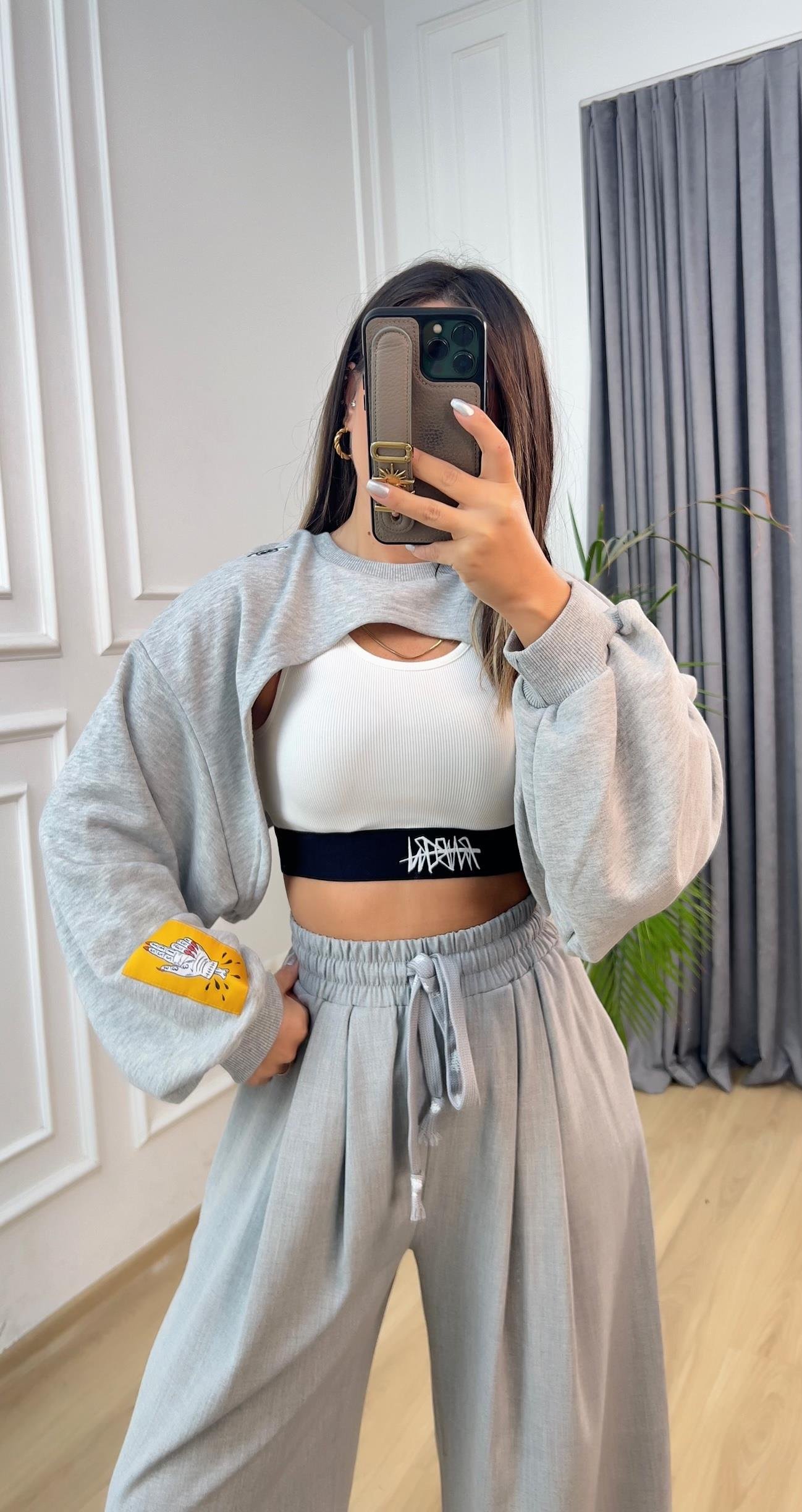 Tasarım Crop Sweat