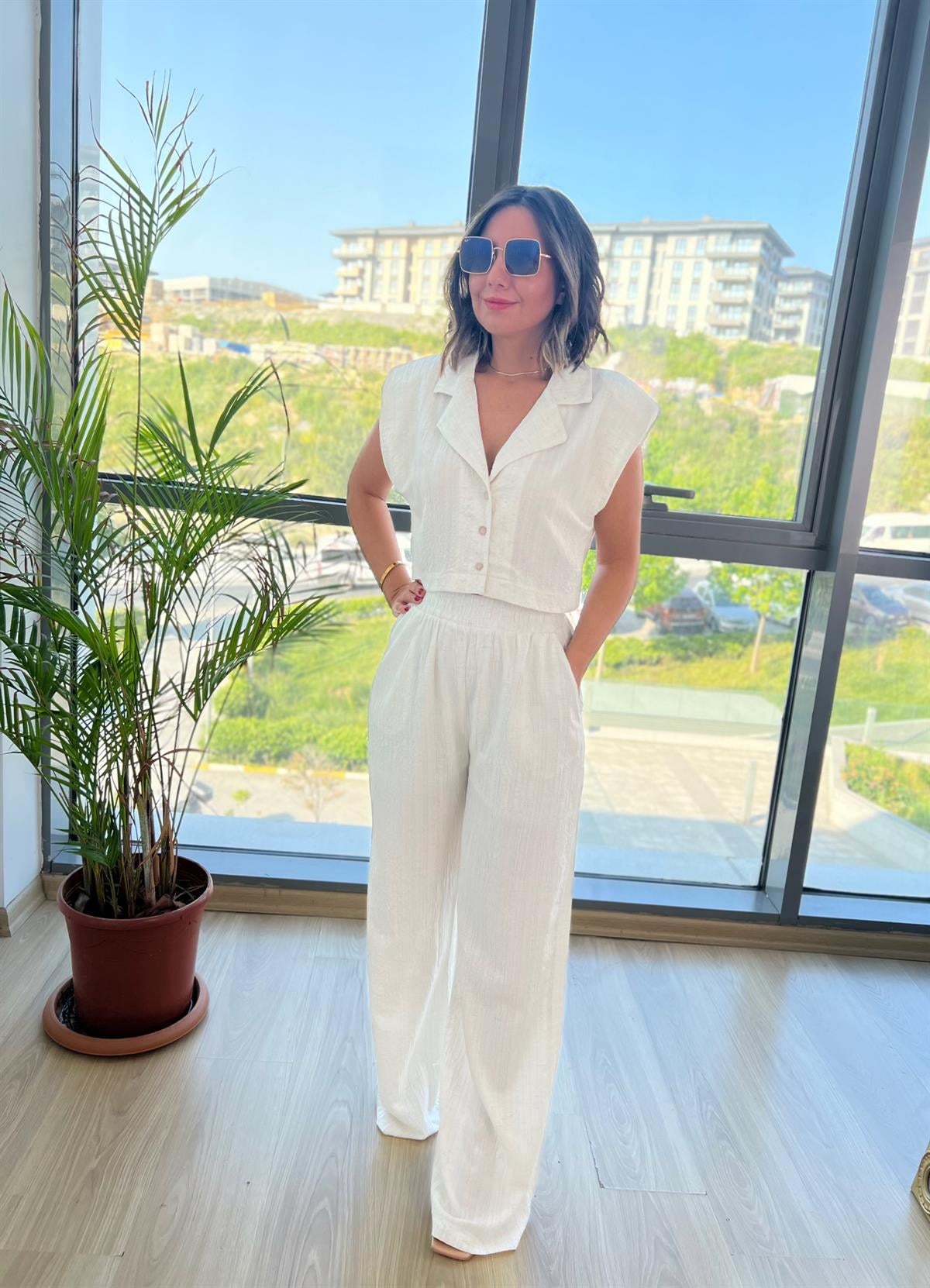 Vatkalı Sıfır Kol Takım