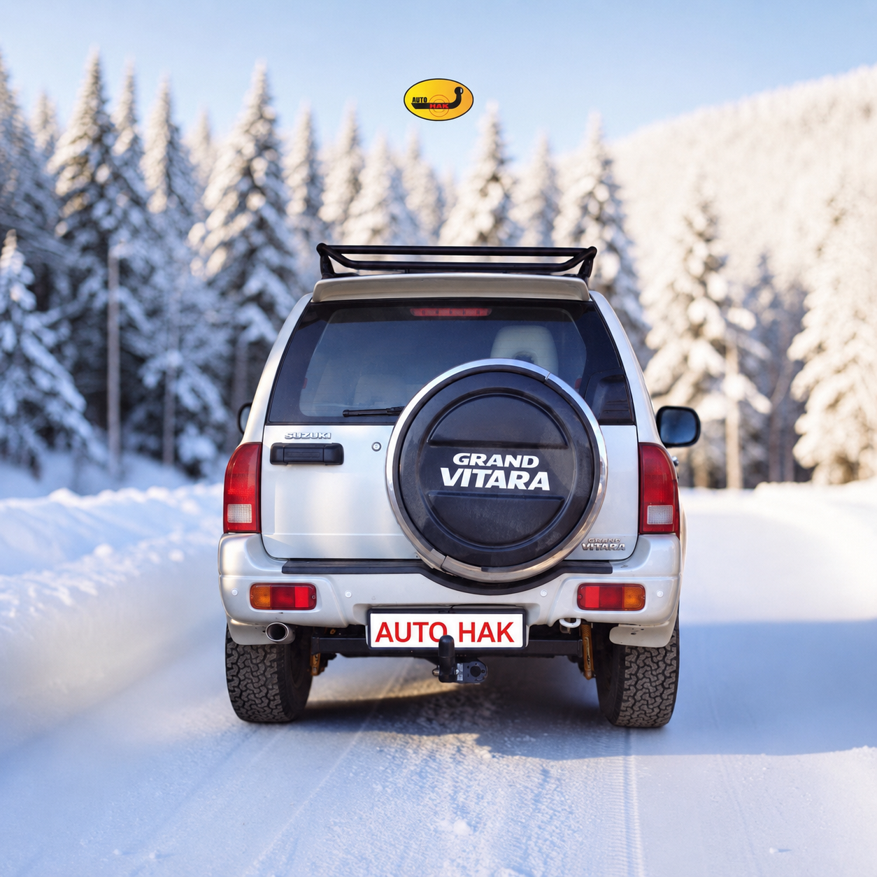 Suzuki Grand Vitara 3/5K Çeki Demiri , Kuğu Boynu - Sabit (1998 - 2005)
