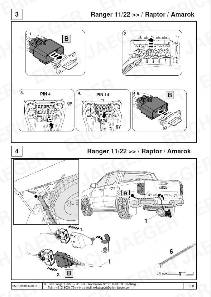 FORD RANGER ARACA ÖZEL ORJİNAL ELEKTRİK MODÜLÜ