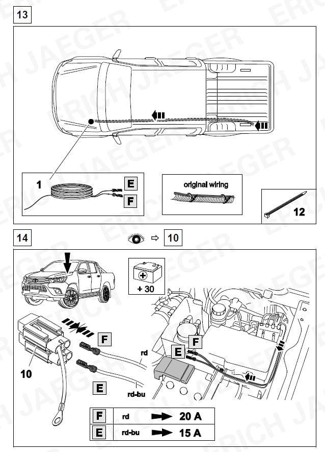  TOYOTA HILUX ARACA ÖZEL ORJİNAL ELEKTRİK MODÜLÜ