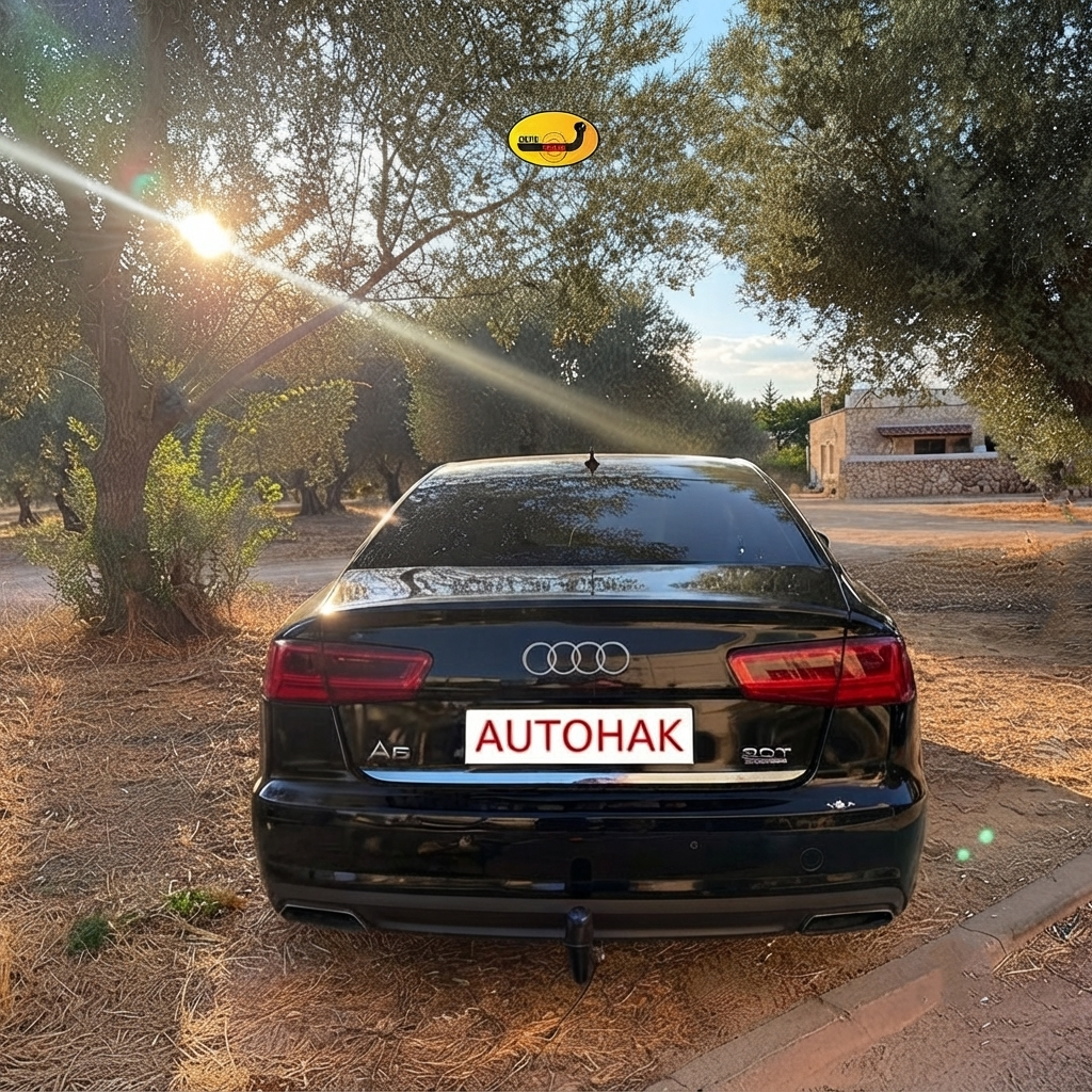 Audi A6 4D Çeki Demiri , Dikey Sökülebilir-Anahtarlı (2011 - 2018)