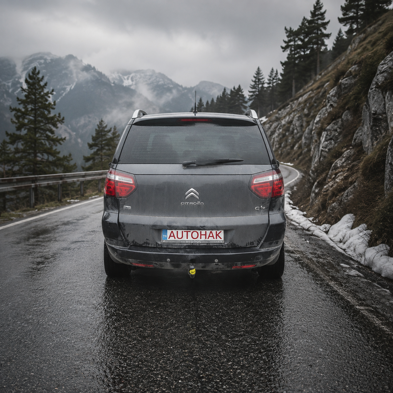 Citroen C4 Picasso Çeki Demiri , Kuğu Boynu - Sabit (2006 - 2013)