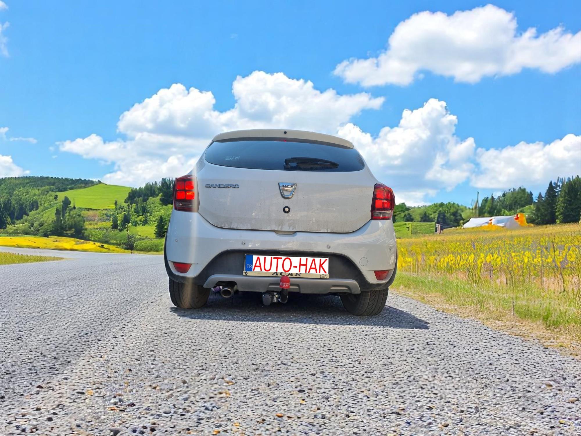 Dacia Sandero Stepway Çeki Demiri , Kuğu Boynu - Sabit (2013 - 2020)