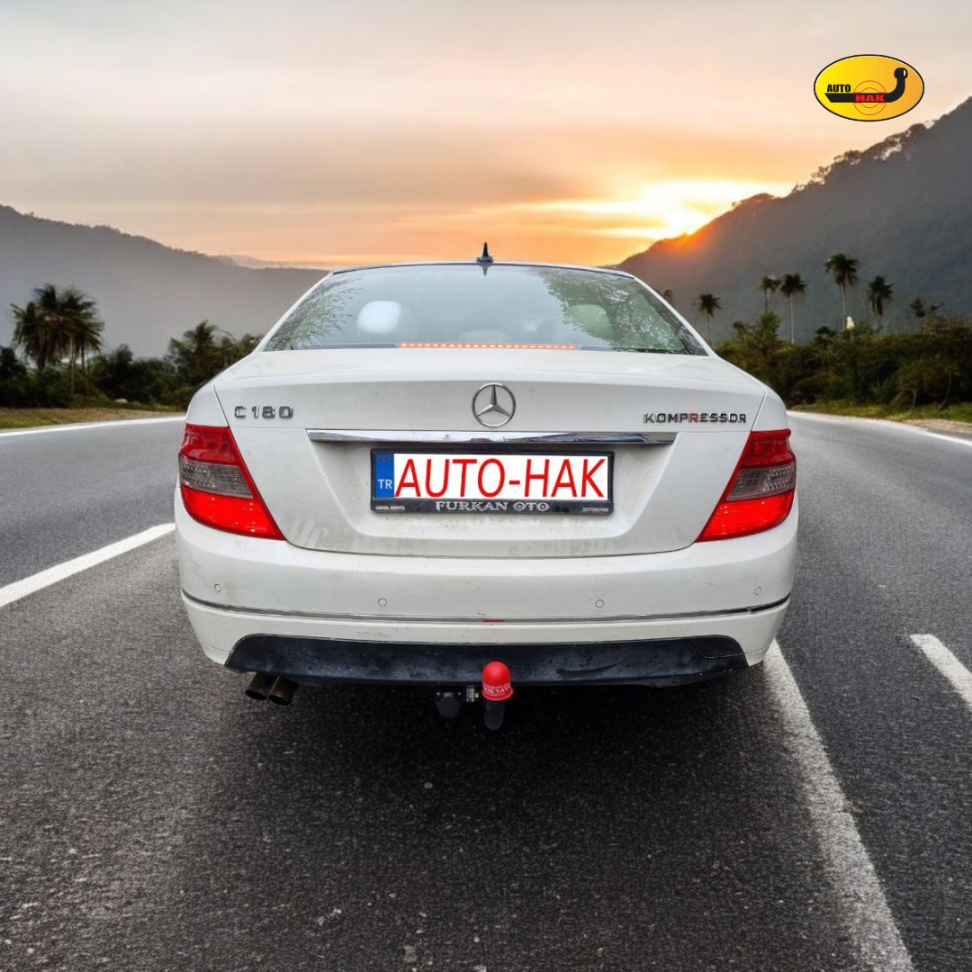 Mercedes C-Class Kombi Çeki Demiri , Kuğu Boynu - Sabit (2007 - 2014)