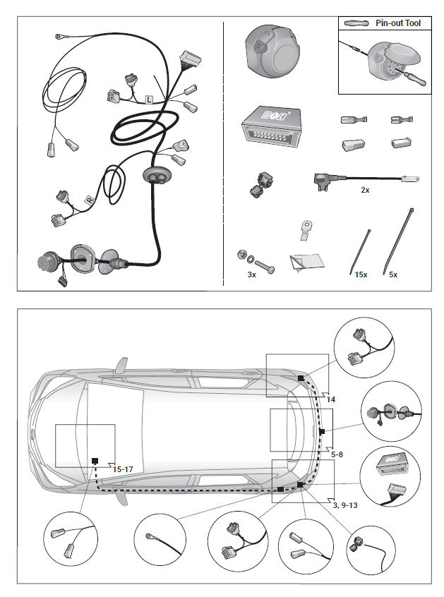  TOYOTA COROLLA SEDAN 01/09-)   ARACA ÖZEL ORJİNAL ELEKTRİK MODÜLÜ