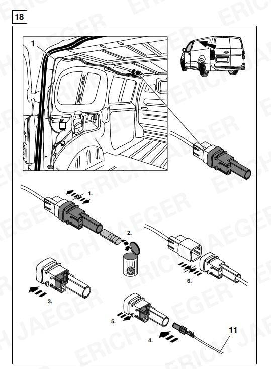 FİAT SCUDO  01 /2022 -)  ARACA ÖZEL ORJİNAL ELEKTRİK MODÜLÜ 