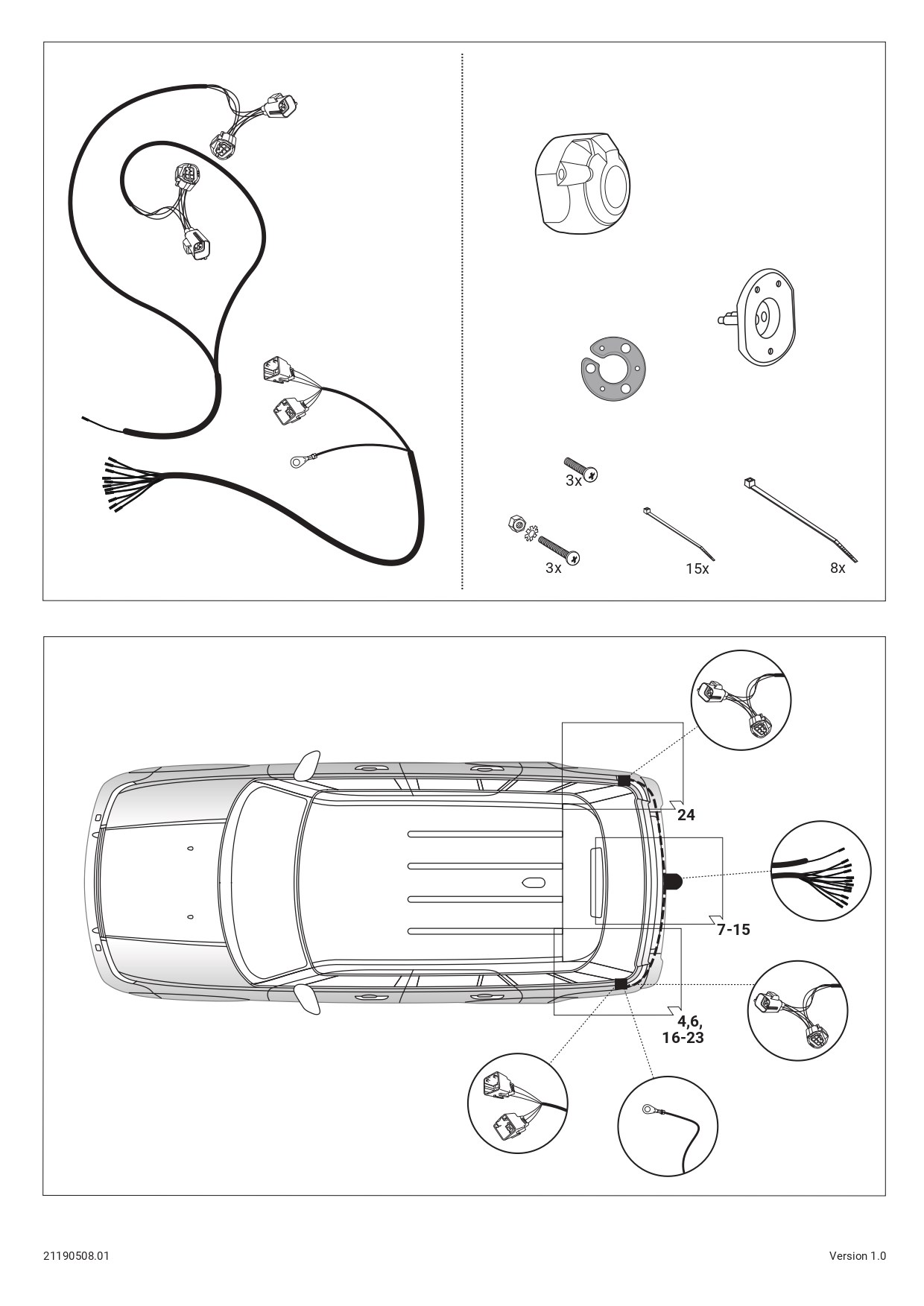 Land Rover Discovery 4  09/2009 - ) ARACA ÖZEL ORJİNAL ELEKTRİK MODÜLÜ 