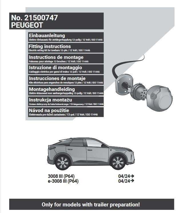 OPEL GRANLAND 10/24 -)  ARACA ÖZEL ORJİNAL ELEKTRİK MODÜLÜ